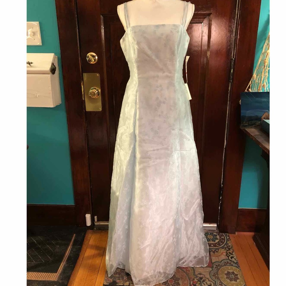 Gorgeous baby blue formal dress